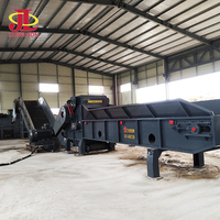 Machine à produire de la sciure de bois, type tambour, broyeur de bois, machine à transformer les copeaux de bois en sciure de bois