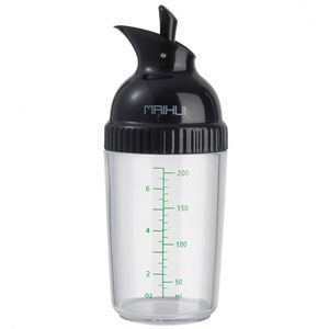 Bouteilles en plastique de 200 ml pour jus et vinaigrettes, anti-goutte - Product Image 1