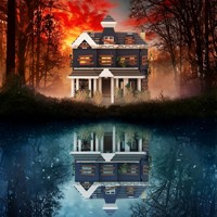 80011 Haunted Dark Mansion Building Blocks MOC Model Rumah Horor Seram MOC Bricks Kit DIY Scene Display Mainan Hadiah Halloween