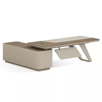 Table de travail informatique moderne de luxe de haute qualité, table de bureau à domicile, bureau de direction, bureau de PDG