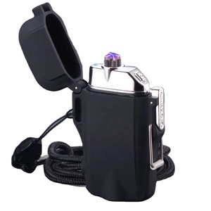 Dụng Cụ Ngoài Trời Tốt Nhất, Bật Lửa Cắm Trại Chống Gió Chống Nước, Bật Lửa Sạc Lại Hồ Quang Kép USB Kèm Đèn Pin Led - Product Image 1