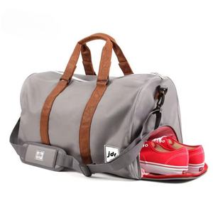 Muestra Gratuita de Bolsa de Deporte de Viaje para Hombre con Compartimento para Zapatos, Bolsa de Deporte Personalizada, Bolsa de Deporte Portátil para Tenis, Fábrica de Origen - Product Image 6