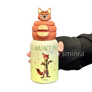 Botella de agua con aislamiento Disney Stitch Angel, 500 ml, taza para beber para niños, portátil para uso en mochilas escolares - Product Image 2