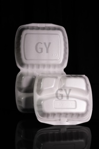 Caja de comida Fiambreras de espuma desechables Contenedores de comida de espuma Cajas de comida Caja de desayuno Caja de comida rápida Contenedores de comida de espuma desechables - Product Image 3