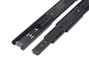 Phong Cách Mới Nhất Mạ Đen Softclosing Ngăn Kéo Trượt Telescopic Kênh - Product Image 6
