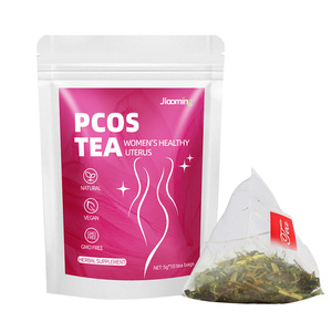 Té Herbal Vegano Natural para la Salud del Útero de la Mujer, Suplemento en Bolsitas para el Síndrome del Ovóni (<span class=keywords><strong>PCOS</strong></span>) - Product Image 1