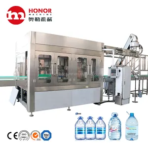 Purified water soda 2000 bottles per hour rotary type filling machine