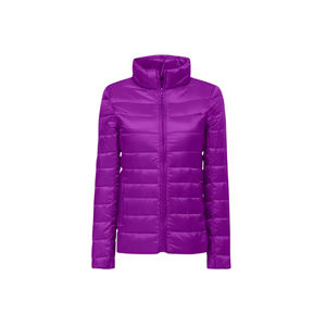 Veste coupe-vent personnalisée en duvet pour femmes de haute qualité Rembourrage en tissu teint Traitement orienté vers l'exportation Bangladesh - Product Image 1