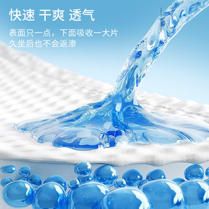 Serviettes hygiéniques jetables Aihujia sans ailettes en tissu non tissé pour usage diurne 180mmx60mm, emballage en boîte - Product Image 4