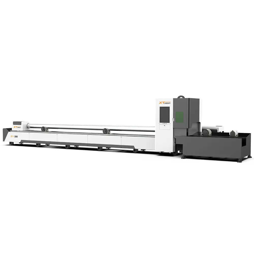 XTLASER Fiber 2kw 3kw And Raytools Machine Metal Sheet Tube Laser Cutting Machines For High Precision