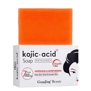 Jabón Aclarante de Piel con Ácido Kójico Kojie San, Eliminador de Manchas Oscuras, Unifica el Tono, Barra Limpiadora Facial y Corporal, Etiqueta Privada OEM - Product Image 3