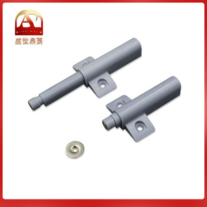 Loquet de porte à ressort magnétique en plastique, grande base de type avion, pour porte d'armoire - Product Image 5