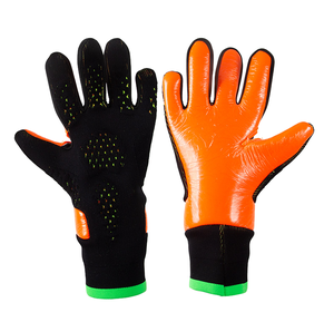 Guantes <span class=keywords><strong>de</strong></span> Fútbol Transpirables con Soporte para Muñeca, Palma <span class=keywords><strong>de</strong></span> Látex, Marca Privada, MOQ Bajo para Tiendas y Uso en Equipos - Product Image 1
