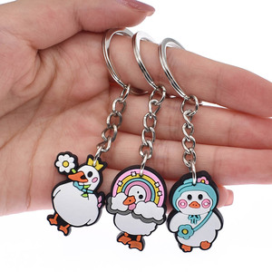 Không thấm nước đa chức năng Carabiner <span class=keywords><strong>Keychain</strong></span> cho các hoạt động ngoài trời dễ thương Vịt PVC khuyến mại phụ kiện quan trọng tùy chỉnh <span class=keywords><strong>Keychain</strong></span> - Product Image 4