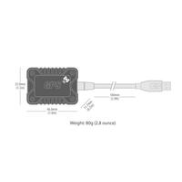 Mini enregistreur de données GPS USB portable Puce de navigateur Mini récepteur GNSS USB avec antenne de cartographie et de suivi GPS haute sensibilité