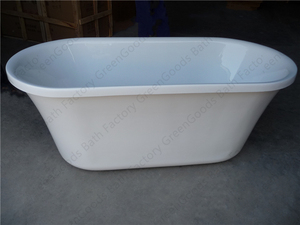 Baignoire ovale en acrylique <span class=keywords><strong>51</strong></span> pouces, facile à installer, pour la salle de bain, la Villa ou <span class=keywords><strong>les</strong></span> hôtels, livraison gratuite - Product Image 5