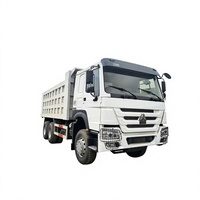 Prix d'usine Camion benne HOWO 371 6x4 d'occasion, excellent état, remis à neuf, Sinotruk, avec moteur, pompe et roulement
