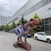 Robot dinosaure animatronique à chevaucher, en promotion