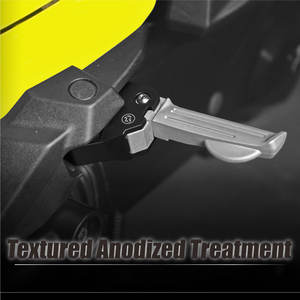 Accesorios de modificación de motocicleta de calidad garantizada, adaptador de aleación de aluminio para reubicación de reposapiés para Sym - Product Image 4