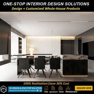Servicio de Renderizado 3D de Apartamentos y Villas de Lujo Minimalistas Modernas Italianas a Medida, Solución Integral de Diseño de Interiores Residenciales - Product Image 2