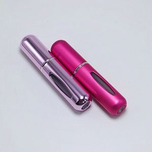 Fashion Empty 5ml Mini Bottom Refillable Glass <b>Atomizer</b> <b>Perfume</b> Spray Bottle Travel Pocket Parfum Gift Cosmetic Screw Cap - Product Image 4