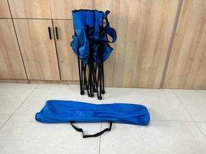 <strong>Outdoor</strong> Folding Camping Chair, Double <strong>Seat</strong> Foldable Camp Chair for 2 Persons Foldable Quad <strong>Love</strong> <strong>Seat</strong> Oversized - Product Image 2