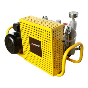 Compressor de ar elétrico respiratório de alta pressão, 300 barras para mergulho