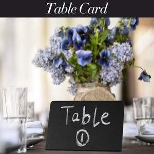 Mini panneaux de tableau noir étiquettes alimentaires pour <span class=keywords><strong>buffet</strong></span> de fête en forme de L Mini panneaux de craie étiquettes de tableau de table alimentaire fête mariage - Product Image 3