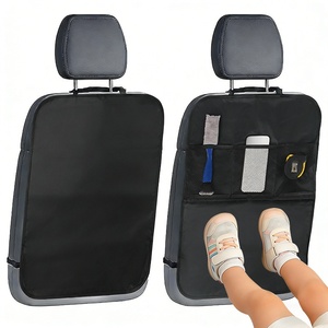 Protector de <span class=keywords><strong>Asiento</strong></span> Trasero de <span class=keywords><strong>Coche</strong></span> para Niños, Impermeable, de Tela Oxford, Anti-Patadas, Accesorios Interiores para <span class=keywords><strong>Coche</strong></span>, Venta al Por Mayor - Product Image 3
