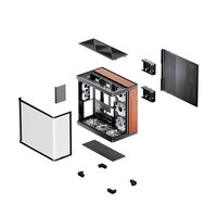 JONSBO TK-4 Steel Seaview Full Tower ATX Gaming Computer Case Tempered Glass Side Panel Back Insertion Motherboard Support