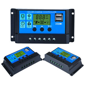 Contrôleur de charge solaire PWM 12V 24V 48V 10A 20A 30A 40A 50A 60A en gros - Product Image 3