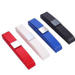 LOGO baru kotak pena alat tulis hadiah iklan kustom promosi paket casing pena kulit PU dengan tutup magnetik - Product Image 6