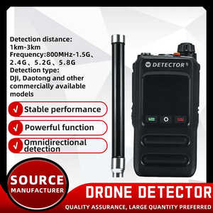 Antena portátil ultraancha de banda completa El Sistema de Detección de drones de mano identifica el accesorio de vigilancia de drones DJI Autel FPV - Product Image 6