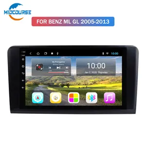 Autoradio Android 10, 2 go RAM, lecteur DVD, GPS, stéréo, pour Mercedes Benz classe GL/ML, W164, ML350, ML500, X164, GL320, 89a2ae45a