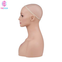 Tête de Mannequin Robuste Personnalisable en Promotion – Magnifique et Élégante Tête de Mannequin Humain pour Décoration de Magasin
