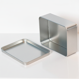 Cajas de Regalo Metálicas Rectangulares para Dulces, con Logotipo Personalizado Impreso, Venta al Por Mayor - Product Image 3