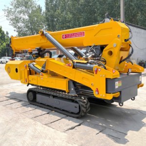 8 टन <span class=keywords><strong>10</strong></span> टन 12 टन मिनी मकड़ी क्रॉलर क्रेन टेलीस्कोपिक बूम भारी उठाने कॉम्पैक्ट क्रॉलर क्रेन - Product Image 6