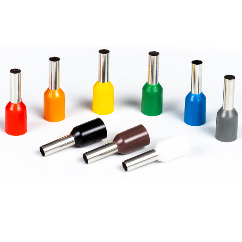 100 шт./пакет изолированных кабельных наконечников обжимной медь трубчатая VE0508 7508 1008 1508 2508 4009 терминал для различных разъемы
