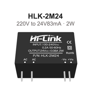 Module d'alimentation AC/DC 2W Hi-Link <span class=keywords><strong>HLK</strong></span>-<span class=keywords><strong>2M03</strong></span>/2M05/2M09/2M12/2M15/2M24 haute efficacité, faible ondulation, certifié CE - Product Image 6
