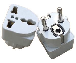 Adaptador europeo de la UE Universal francés Alemania ruso Bali Maldivas enchufe 10A cargador de viaje para uso Industrial Compatible EE. UU. AU - Product Image 1