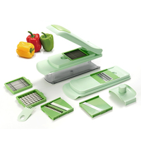 Nieuwe Aankomsthandleiding Keukenapparaat Alles In 1 Handheld Groentechopper Uiensnijder Aardappelfruitsnijder