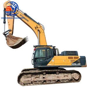 Excavadora de cadenas Hyundai 520 de 52 toneladas, modelo 2022, cucharón de 3m, potencia de 266kw, 0-2000 horas, buena calidad - Product Image 1