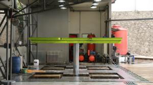 Lève-voiture hydraulique à un seul poteau Sato SL-60 de 6 tonnes avec serrures - Product Image 2