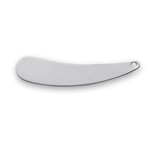 Handheld Spoon <b>Engraved</b> Laser Logo Metal Stirring Spoon Scraping Cream Beauty <b>Tool</b> - Product Image 2