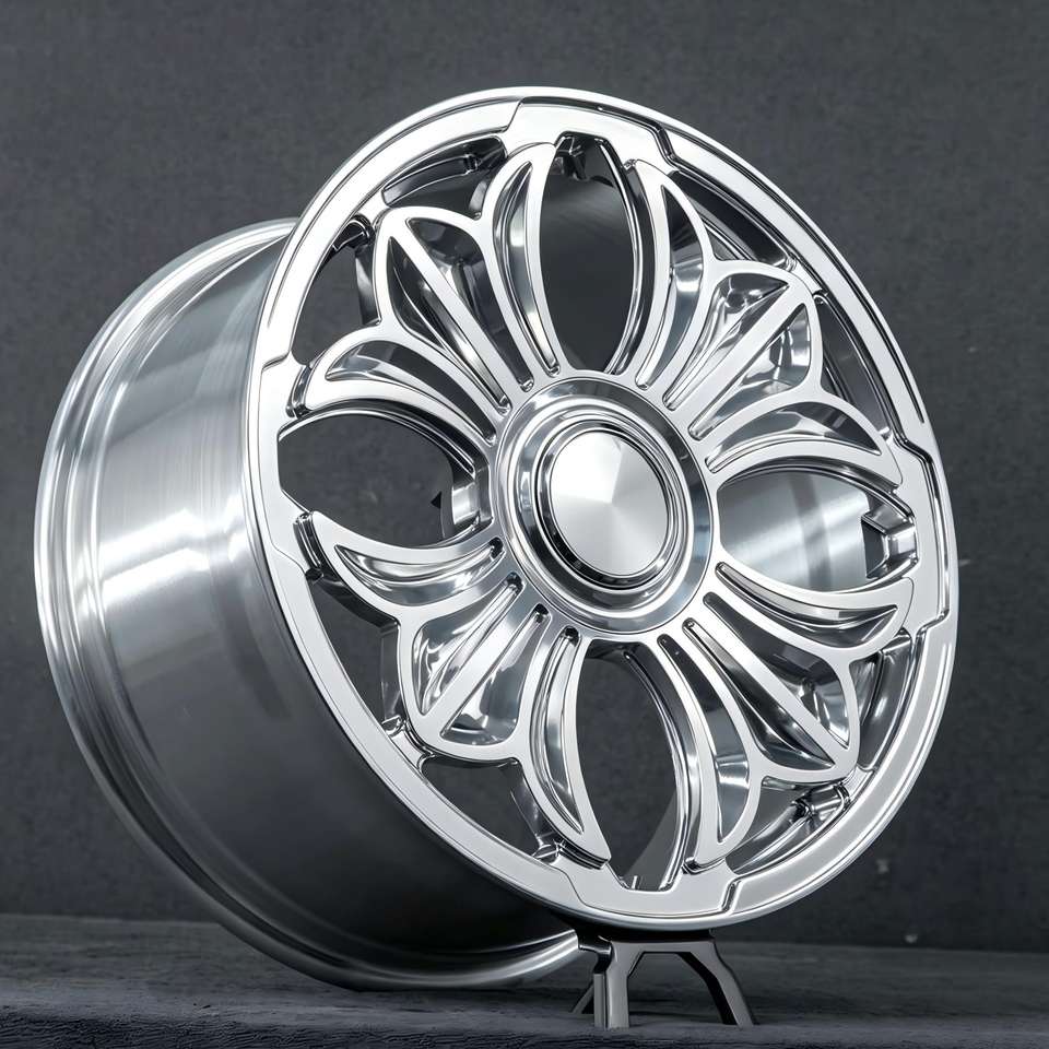 Forged Wheels 5x114.3 5x120 5x112 5x127 20 22 24 26 Inch Turbine Spoke ...