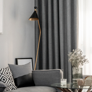<span class=keywords><strong>Tende</strong></span> oscuranti in lino 100% moderno tenda di velluto morbido per il soggiorno o la <span class=keywords><strong>camera</strong></span> <span class=keywords><strong>da</strong></span> letto - Product Image 2