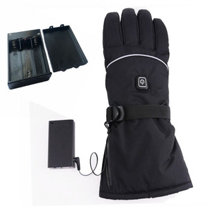 Gants chauffants tactiles USB certifiés CE, mitaines chauffantes électriques économiques, mitaines chauffantes en cuir imperméables, chauffe-pieds et chauffe-mains - Product Image 2