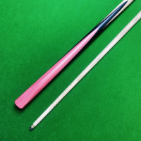 Queue de billard professionnelle en bois de frêne rose, pointe de 9,5 mm, 145 cm, pour club et tournoi