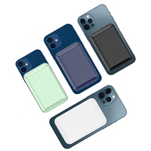 แบตเตอรี่สำรอง5000มิลลิแอมป์ต่อชั่วโมงสำหรับ <span class=keywords><strong>iPhone</strong></span> <span class=keywords><strong>14</strong></span> 10วัตต์ที่ชาร์จไร้สายแบตเตอรี่ภายนอกแบบแม่เหล็ก <span class=keywords><strong>powerbank</strong></span> แบบพกพา - Product Image 4
