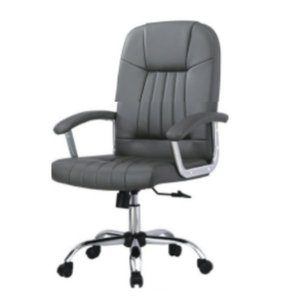 Silla de oficina moderna y cómoda de cuero 36019-1322C/B/A - Product Image 3